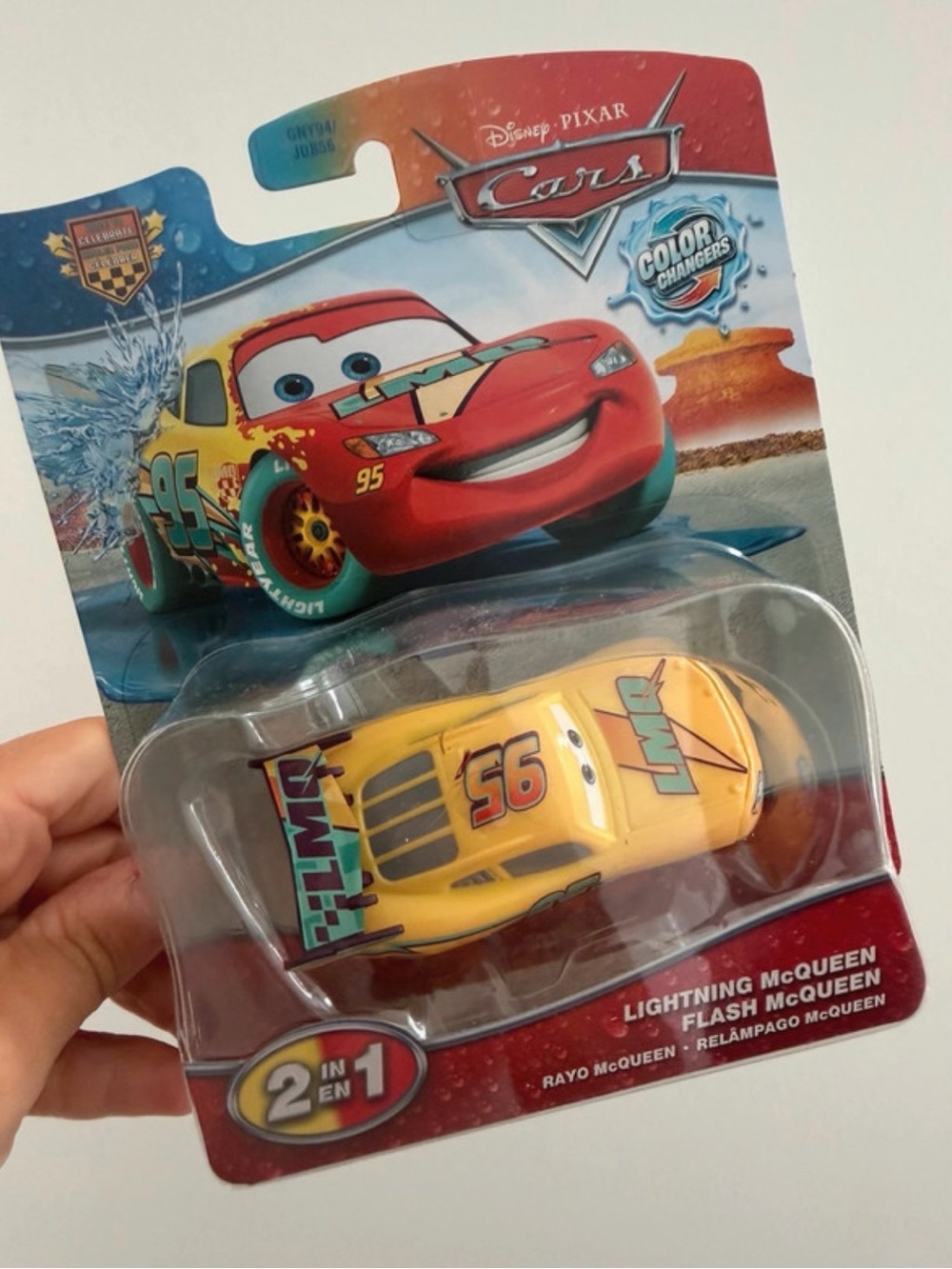 Disney Pixar Lightning McQueen Color Changer Car